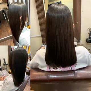 セミロング 木村 瞬のヘアスタイル