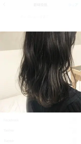 セミロング 【赤坂】髪質改善✨ 矢口嵩人のヘアスタイル