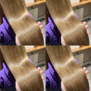 カラー レイヤーカット/ 縮毛矯正🇰🇷早坂のヘアスタイル