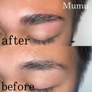 メンズ アイブロウ Mumu眉毛,ネイル モデル募集中🪄のネイルデザイン