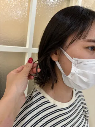 ミディアム カラー 田野倉NEXT店 美髪ニストのヘアスタイル