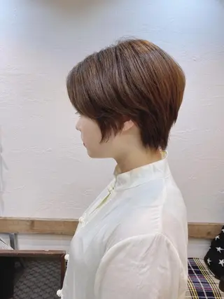 ショート カラー 韓国ヘア☁️ mitsukiのヘアスタイル
