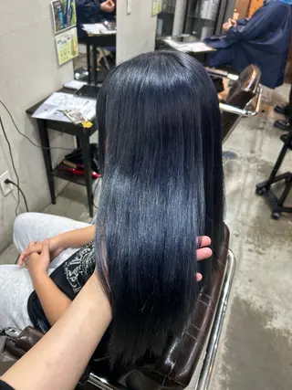 ロング MEGUMI ／ママ美容師のヘアスタイル