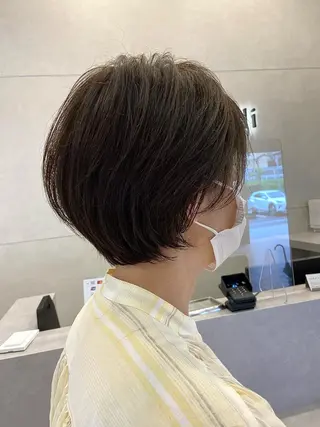 ショート カラー 廣庭 勇人のヘアスタイル