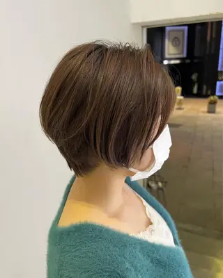ショート 柴田 綺音のヘアスタイル