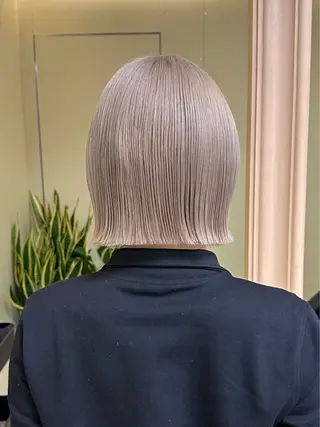 ショート ボブ/ぱつっとボブ/ 谷口 海星のヘアスタイル