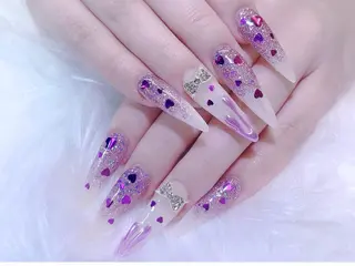 ネイル MoMoA Nail ネイル長さ出し専門店のネイルデザイン