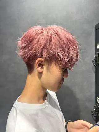 カラー メンズ 🐺森 雄飛/メンズ 韓国ヘアのヘアスタイル