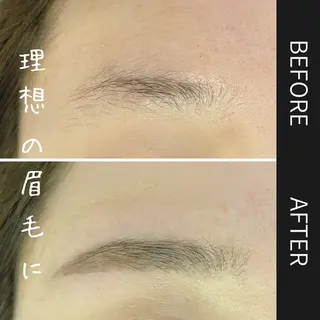 アイブロウ une所属・une mizuhoの眉毛・アイブロウイメージ