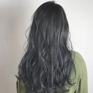 ロング MORISAKI ✂︎縮毛矯正のヘアスタイル