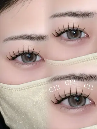 マツエク・マツパ mimi / 束感まつ毛💕のマツエク・マツパデザイン