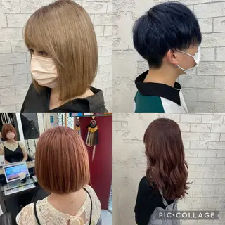 ショート ホワイト系はお任せ /ブリーチ/店長岩崎のヘアスタイル