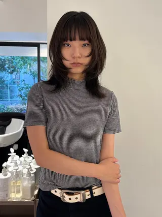 セミロング UNBIRTHDAY MIUのヘアスタイル