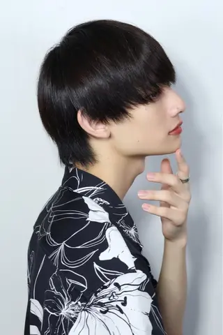 ショート メンズ TELA HAIR 副代表RIKUのヘアスタイル