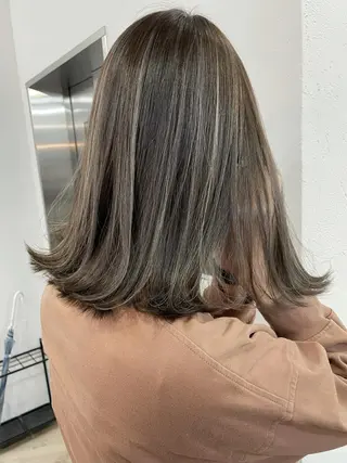ミディアム カラー 北間 寛哉のヘアスタイル