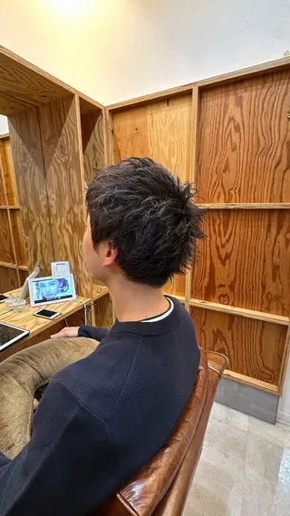 メンズ adorable 長谷川実夢のヘアスタイル