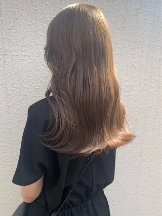 ロング カラー まつぱ/アイブロウ/ Lia中央林間 由喜のマツエク・マツパデザイン