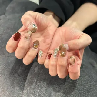 ネイル 春日井Dahlia Beauty中川のネイルデザイン