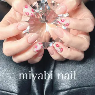 ネイル miyabi nail 桂川駅近くのネイルデザイン