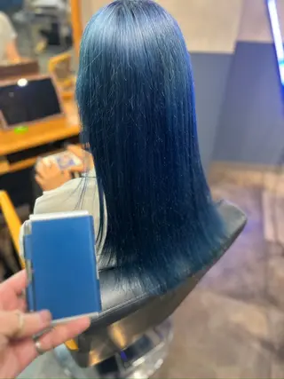 ロング 松澤 勇輝のヘアスタイル