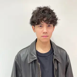 ショート パーマ メンズ 堀江将太朗/恵比寿/ メンズカットのヘアスタイル