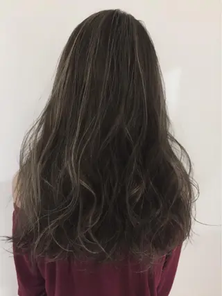ロング カラー ヘアアレンジ ✨ハイクオリティ✨ 山本香也のヘアスタイル