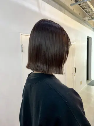 ミディアム Maia🦋 博多 透明感カラーのヘアスタイル