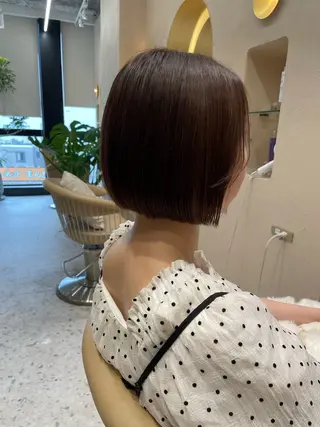 ショート カラー 韓国ヘア/髪質改善 /Harunaのヘアスタイル
