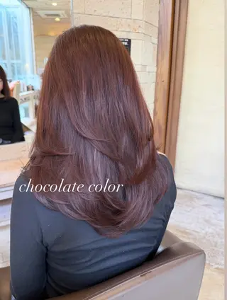 セミロング 艶カラー/メンズ パーマ/伊藤愛麻のヘアスタイル