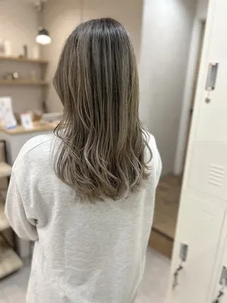 ロング カラー Radix所属・ボブ/ハイトーン 福生Radix 下田のヘアスタイル