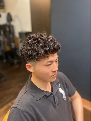 パーマ メンズ 【メンズパーマ】 山下勝勲のヘアスタイル