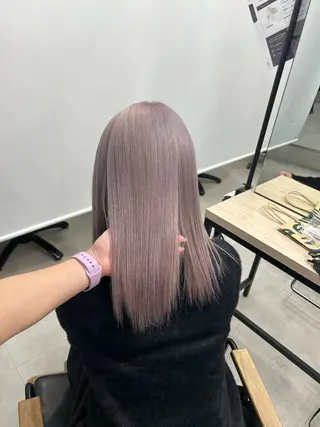 カラー 🎀ブリーチ/ エクステ/渋谷🎀のヘアスタイル