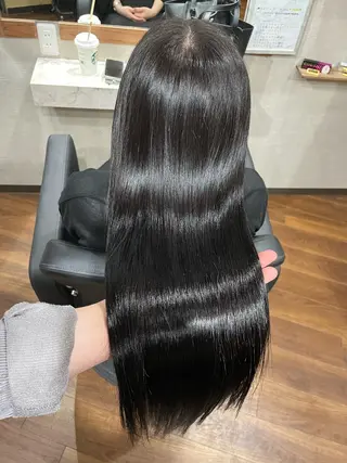 ロング カラー 髪質改善特化 長澤友哉のヘアスタイル
