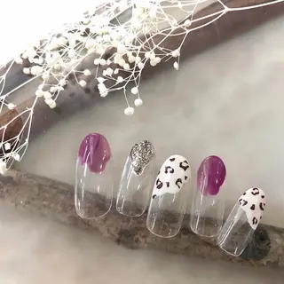 ネイル ⭐︎休業中の練習⭐︎ JNA認定講師髙橋のネイルデザイン