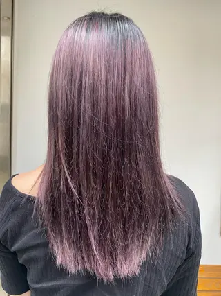 ロング カラー 艶カラー、パーマ 祥一朗 WAWAのヘアスタイル