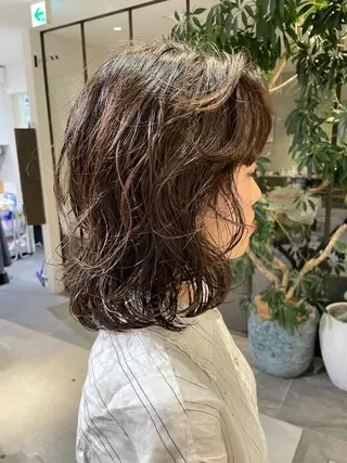 ミディアム FILMS銀座 Shoのヘアスタイル