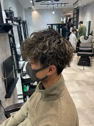 カラー パーマ メンズ ✨メンズ特化✨鈴木 遼太のヘアスタイル