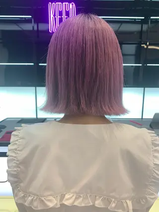 ミディアム カラー レイヤー/ブリーチ HIKARU ♡のヘアスタイル