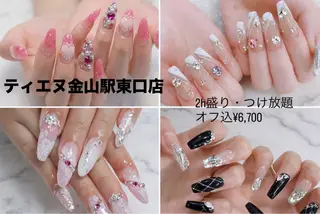 ネイル ティーエヌ 金山駅東口店のネイルデザイン