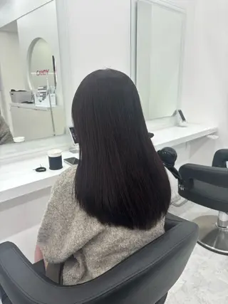 セミロング カラー 🤍レイヤー/顔周り /hirari🤍のヘアスタイル