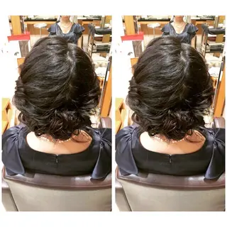 ロング ヘアアレンジ G LUX 清水のマツエク・マツパデザイン