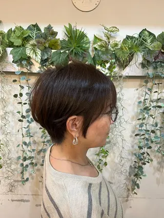 ショート ⚪️髪質改善 縮毛 店長 コウ⚪️のヘアスタイル