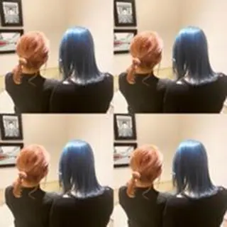 カラー Minami. 🩵 再現性特化ヘアのヘアスタイル