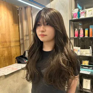 ロング カラー じゅわっと暖色カラー 🍊Moemiのヘアスタイル