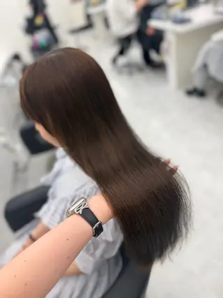 ロング カラー 🤍レイヤー/顔周り /hirari🤍のヘアスタイル
