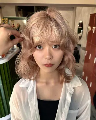 カラー airi໒꒱·ﾟ /デザインカラーのヘアスタイル