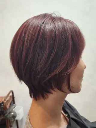 ショート カラー TELA HAIR 土気あすみが丘店所属・✂ AYAのヘアスタイル