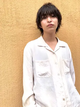 メンズ メンズ／パーマ ／レディース髪質改善のヘアスタイル