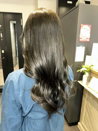 セミロング カラー 髙橋遥 /メンズカットのヘアスタイル