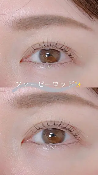 マツエク・マツパ Le'a firstのマツエク・マツパデザイン
